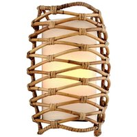 Balboa 1 Wandleuchte Light Natural Rattan von HUDSON VALLEY LIGHTING
