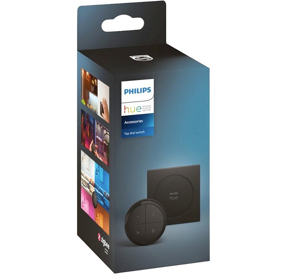 HUE Hue Funk-Schalter 8719514440937 Hue Tap dial switch EU Black Smart-Home-Zubehör HUE Hue Funk-Schalter 8719514440937 Hue Tap dial switch EU Black Smart-Home-Zubehör von HUE
