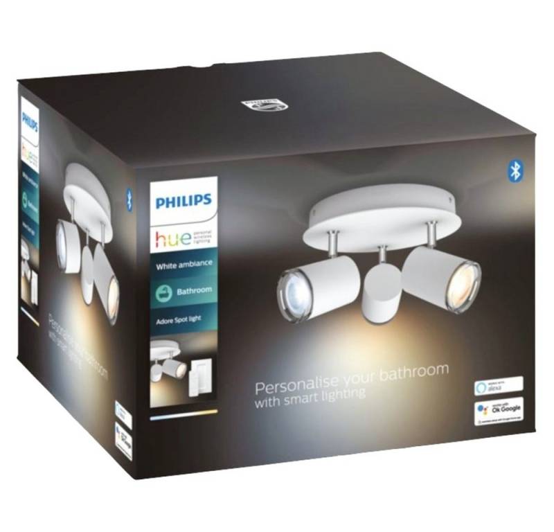 HUE Hue LED-Bad-Deckenleuchte 871951434091600 Hue White Amb. Adore Spot Smart-Home-Zubehör von HUE