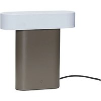 Neuwertig] Hübsch Sleek Led Tischleuchte Tischlampe Nachttischlampe Braun/Grau B-Ware von HÜBSCH