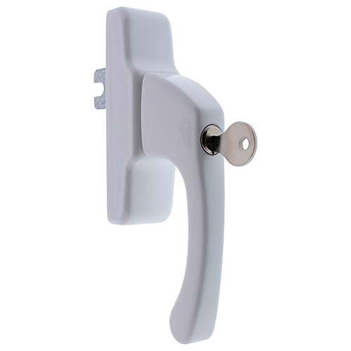 HUECK HARTMANN Fenstergriff Getriebegriff Z 911592 64 weiß abschließbar von HUECK HARTMANN