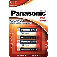 Batterie Panasonic PRO Power LR14 Baby C- 2 Stk - 1,5V von HÜCKMANN