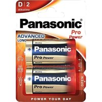 Batterie Panasonic PRO Power LR20 Mono D - 2 Stk - 1,5V von HÜCKMANN