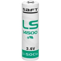 Batterie Saft Lithium LS14500 AA - Zelle - 3,6V von HÜCKMANN