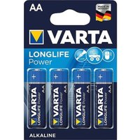 Batterie VARTA High Energy V 4906 B4, Mignon LR06 AA - 4 Stk - 1,5V von HÜCKMANN