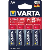 Batterie Varta Max Tech V 4706 1,5V, Mignon AA- 4 Stk - 1,5V von HÜCKMANN