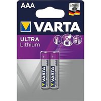 Batterie Varta Professional Lithium LR03 Micro AAA - 2 Stk - 1,5V von HÜCKMANN