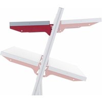 Rocholz Ablageboden komplett mit hohen Trägerarmen Typ B SYSTEM FLEX BxT 800x400 mm RAL9006/3003 Rocholz Ablageboden komplett mit hohen Trägerarmen Typ B SYSTEM FLEX BxT 800x400 mm RAL9006/3003 von Rocholz