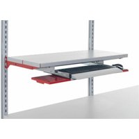 Rocholz Ablageboden mit Tastaturauszug SYSTEM FLEX für Breite 800 mm RAL9006+3003 Rocholz Ablageboden mit Tastaturauszug SYSTEM FLEX für Breite 800 mm RAL9006+3003 von Rocholz