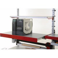 Rocholz Auszugboden komplett SYSTEM FLEX 1000x500x140 mm RAL9006/3003 von Rocholz