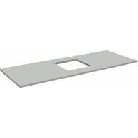 Rocholz Tischplatte Standard SYSTEM FLEX 1200x800x30 mm mit Waagenausschnitt mittig von Rocholz