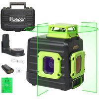 Huepar Kreuzlinienlaser mit Litium-Ionen Batterie, 360° Mehrlinienlaser Grüner Selbstnivellierenden Laser Level, Li-Ionen-Akku mit Ladeanschluss Typ Huepar Kreuzlinienlaser mit Litium-Ionen Batterie, 360° Mehrlinienlaser Grüner Selbstnivellierenden Laser Level, Li-Ionen-Akku mit Ladeanschluss Typ von HUEPAR