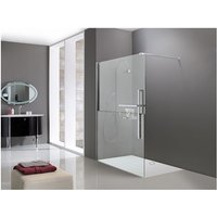 Duplo pure Walk-In Viereck Seitenwand 1-teilig, - Hüppe von HÜPPE