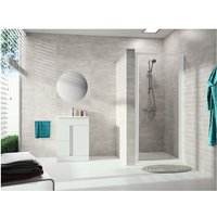 Hüppe - Alpha 2 Schwingtür, in Nische, 700x2000mm, vollgerahmt, Hüppe - Alpha 2 Schwingtür, in Nische, 700x2000mm, vollgerahmt, von HÜPPE