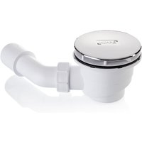 Hüppe - EasyFlat Ablaufgarnitur, flach, Aufbauhöhe 53mm, ohne von HÜPPE