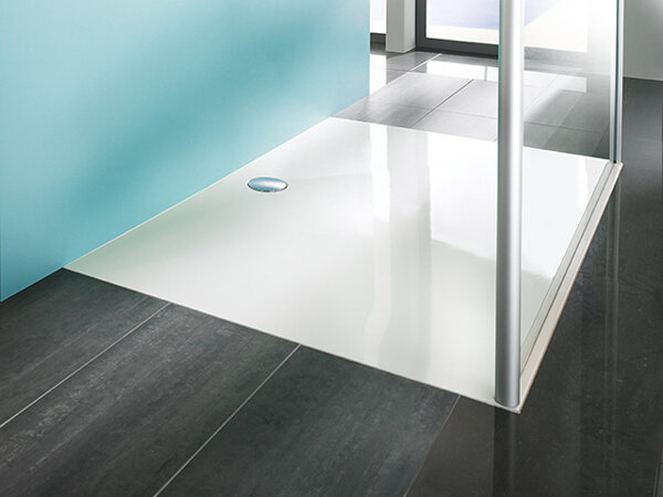 Hüppe EasyStep Duschwanne, rechteckg, 900x800mm, Flexform, 215011, Farbe: Weiß von HÜPPE