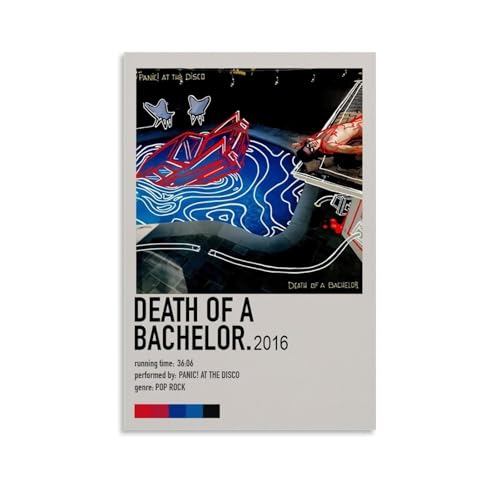 HUERWJRBJ Albumposter "Death Of A Bachelor", moderne Kunst, Gemälde, ästhetischer Leinwandbezug, Wandkunst, Poster, geeignet für jeden Ort, 20 x 30 cm, ungerahmter Stil HUERWJRBJ Albumposter "Death Of A Bachelor", moderne Kunst, Gemälde, ästhetischer Leinwandbezug, Wandkunst, Poster, geeignet für jeden Ort, 20 x 30 cm, ungerahmter Stil von HUERWJRBJ