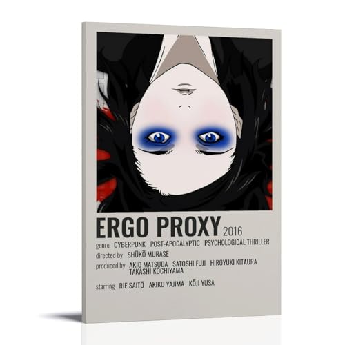 HUERWJRBJ Ergo Proxy Poster, moderne Kunst, Gemälde, ästhetischer Leinwandbezug, Wandkunst, Poster, geeignet für jeden Ort, 50 x 75 cm, Rahmenstil HUERWJRBJ Ergo Proxy Poster, moderne Kunst, Gemälde, ästhetischer Leinwandbezug, Wandkunst, Poster, geeignet für jeden Ort, 50 x 75 cm, Rahmenstil von HUERWJRBJ