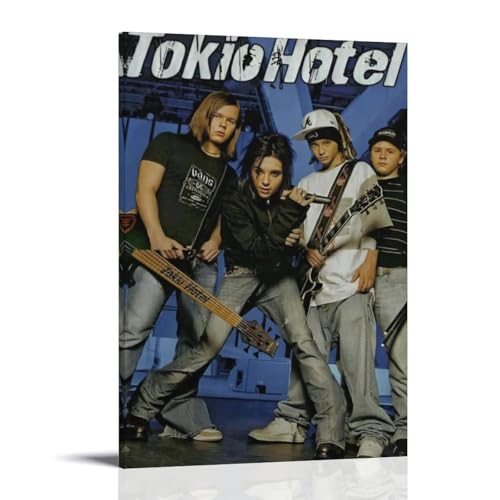 HUERWJRBJ Hotelband-Poster, Tokio-Poster, moderne Kunst, Gemälde, ästhetischer Leinwandbezug, Wandkunst, Poster, geeignet für jeden Ort, 20 x 30 cm, Rahmenstil HUERWJRBJ Hotelband-Poster, Tokio-Poster, moderne Kunst, Gemälde, ästhetischer Leinwandbezug, Wandkunst, Poster, geeignet für jeden Ort, 20 x 30 cm, Rahmenstil von HUERWJRBJ
