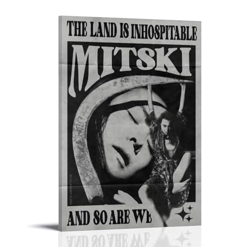 HUERWJRBJ Mitski-Poster, moderne Kunst, Gemälde, ästhetischer Leinwandbezug, Wandkunst, Poster, geeignet für jeden Ort, 50 x 75 cm, Rahmenstil HUERWJRBJ Mitski-Poster, moderne Kunst, Gemälde, ästhetischer Leinwandbezug, Wandkunst, Poster, geeignet für jeden Ort, 50 x 75 cm, Rahmenstil von HUERWJRBJ