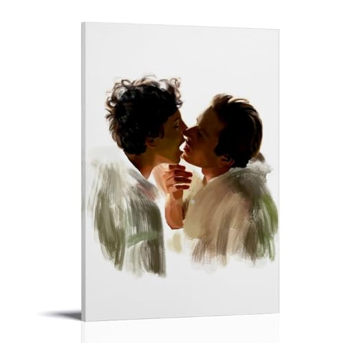 HUERWJRBJ Poster "Call Me by Your Name", moderne Kunst, Gemälde, ästhetischer Leinwandbezug, Wandkunst, Poster, geeignet für jeden Ort, 60 x 90 cm, Rahmenstil HUERWJRBJ Poster "Call Me by Your Name", moderne Kunst, Gemälde, ästhetischer Leinwandbezug, Wandkunst, Poster, geeignet für jeden Ort, 60 x 90 cm, Rahmenstil von HUERWJRBJ