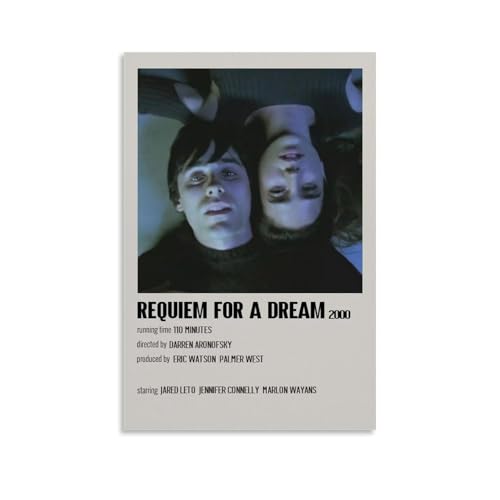 HUERWJRBJ Poster "REOUIEM FOR A DREAM", moderne Kunst, Gemälde, ästhetischer Leinwandbezug, Wandkunst, Poster, geeignet für jeden Ort, 50 x 75 cm, ungerahmter Stil HUERWJRBJ Poster "REOUIEM FOR A DREAM", moderne Kunst, Gemälde, ästhetischer Leinwandbezug, Wandkunst, Poster, geeignet für jeden Ort, 50 x 75 cm, ungerahmter Stil von HUERWJRBJ