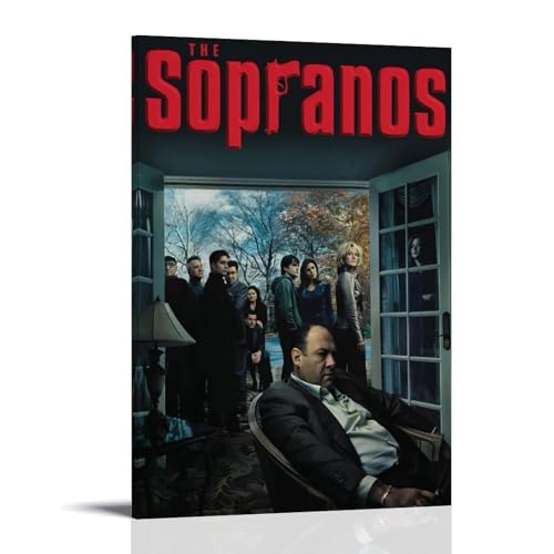 HUERWJRBJ Poster "The Sopranos", moderne Kunst, Gemälde, ästhetischer Leinwandbezug, Wandkunst, Poster, geeignet für jeden Ort, 50 x 75 cm, Rahmenstil HUERWJRBJ Poster "The Sopranos", moderne Kunst, Gemälde, ästhetischer Leinwandbezug, Wandkunst, Poster, geeignet für jeden Ort, 50 x 75 cm, Rahmenstil von HUERWJRBJ