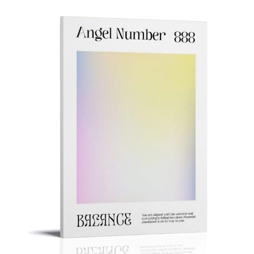 HUERWJRBJ Poster mit Winkelnummer 888, moderne Kunst, Gemälde, ästhetischer Leinwandbezug, Wandkunst, Poster, geeignet für jeden Ort, 40 x 60 cm, Rahmenstil HUERWJRBJ Poster mit Winkelnummer 888, moderne Kunst, Gemälde, ästhetischer Leinwandbezug, Wandkunst, Poster, geeignet für jeden Ort, 40 x 60 cm, Rahmenstil von HUERWJRBJ