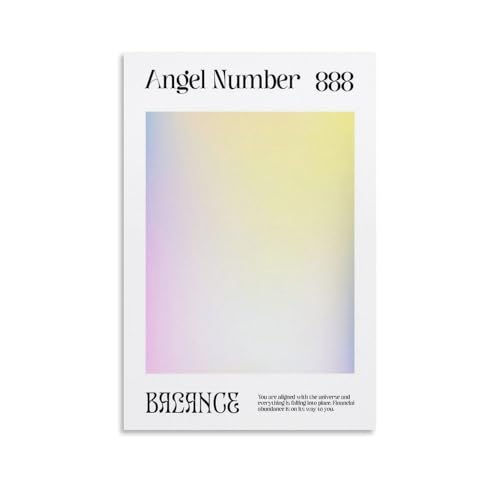 HUERWJRBJ Poster mit Winkelnummer 888, moderne Kunst, Gemälde, ästhetischer Leinwandbezug, Wandkunst, Poster, geeignet für jeden Ort, 60 x 90 cm, ungerahmter Stil HUERWJRBJ Poster mit Winkelnummer 888, moderne Kunst, Gemälde, ästhetischer Leinwandbezug, Wandkunst, Poster, geeignet für jeden Ort, 60 x 90 cm, ungerahmter Stil von HUERWJRBJ