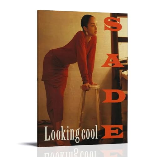 HUERWJRBJ Sade Poster, moderne Kunst, Gemälde, ästhetischer Leinwandbezug, Wandkunst, Poster, geeignet für jeden Ort, 50 x 75 cm, Rahmenstil HUERWJRBJ Sade Poster, moderne Kunst, Gemälde, ästhetischer Leinwandbezug, Wandkunst, Poster, geeignet für jeden Ort, 50 x 75 cm, Rahmenstil von HUERWJRBJ