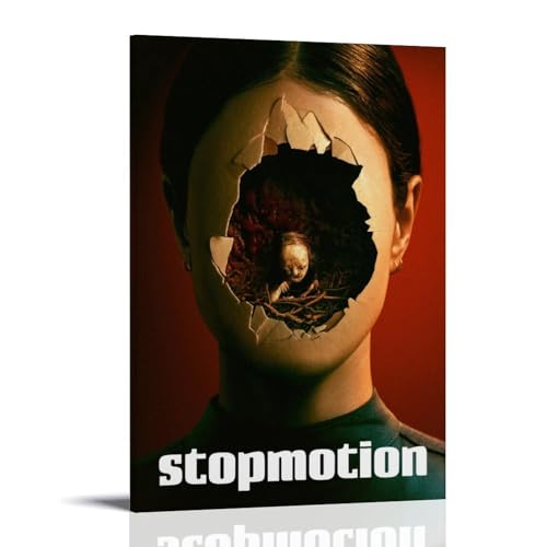 HUERWJRBJ Stopmotion-Poster, moderne Kunst, Gemälde, ästhetischer Leinwandbezug, Wandkunst, Poster, geeignet für jeden Ort, 50 x 75 cm, Rahmenstil HUERWJRBJ Stopmotion-Poster, moderne Kunst, Gemälde, ästhetischer Leinwandbezug, Wandkunst, Poster, geeignet für jeden Ort, 50 x 75 cm, Rahmenstil von HUERWJRBJ