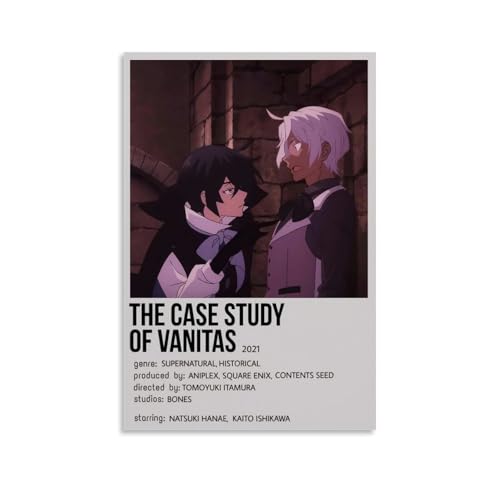 HUERWJRBJ The Case Study of Vanitas Poster, moderne Kunst, Gemälde, ästhetischer Leinwandüberzug, Wandkunst, Poster, geeignet für jeden Ort, 50 x 75 cm, ungerahmt von HUERWJRBJ