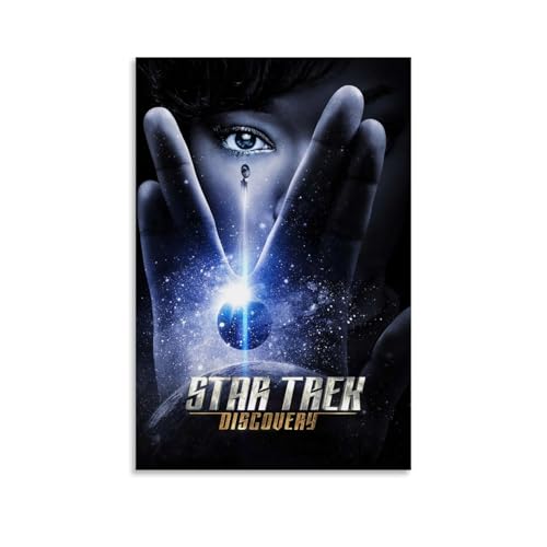 HUEXIANG Star Trek Discovery Wandkunst, Leinwanddekoration, Poster, Schlafzimmer-Dekoration, Poster, Leinwanddruck, 60 x 90 cm, ungerahmter Stil HUEXIANG Star Trek Discovery Wandkunst, Leinwanddekoration, Poster, Schlafzimmer-Dekoration, Poster, Leinwanddruck, 60 x 90 cm, ungerahmter Stil von HUEXIANG