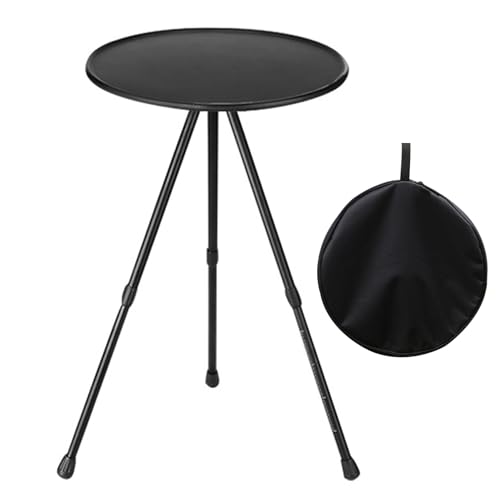 Klapper Garten Tabelle 14.8 '' Runder Garten Tabelle 13,8-22 Zoll Höhenhöhe Einstellbarer Terrassentisch Tragbarer Couchtisch mit Anti-Herbstkante robuster und stabiler kleiner Outdoor-Tisch, Klappga Klapper Garten Tabelle 14.8 '' Runder Garten Tabelle 13,8-22 Zoll Höhenhöhe Einstellbarer Terrassentisch Tragbarer Couchtisch mit Anti-Herbstkante robuster und stabiler kleiner Outdoor-Tisch, Klappga von HUFACAI