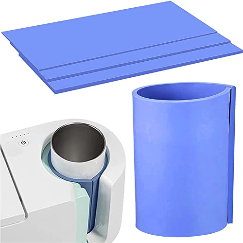 HUFFA 3 StüCke Sublimation Tumbler Verpackung Silikonfolien mit Tassenpressen Paket ZubehöR und Becherpressen Sublimationsmaschine von HUFFA