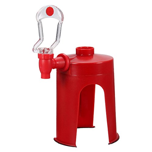 HUFFA Soda Dispenser Dispenser Drink Wasserspender Party Cola, Rot von HUFFA