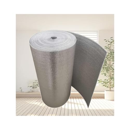 HUFIREHU Alu Isolierfolie FüR HeizköRper Thermofolie DäMmfolie HeizköRper Reflexionsfolie Heizung Thermomatte Alufolie Heizung Heizungsfolie Spart Energie & Geld(900cm/354.3in,3cm/1.18in) von HUFIREHU