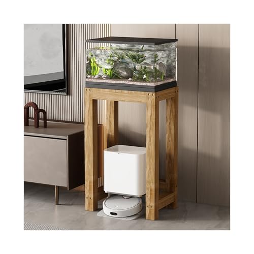 HUFIREHU AquariumstäNder Aquarium Unterschrank 2-StöCkiger Aquarium Tisch AquariumstäNder Mit FäCher Und Ablagen FüR SchildkröTenbecken, Reptilien-Terrarium(40*25*70cm) von HUFIREHU
