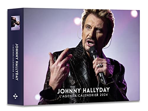 Agenda - Calendrier Johnny Hallyday 2024 von HUGO IMAGE
