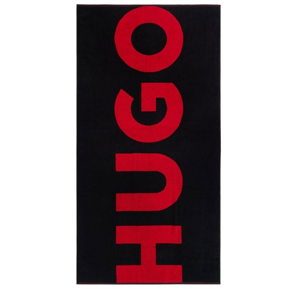 HUGO Badetuch HUGO Herren Towel 50491853-001 Beach_Towel, Black von HUGO