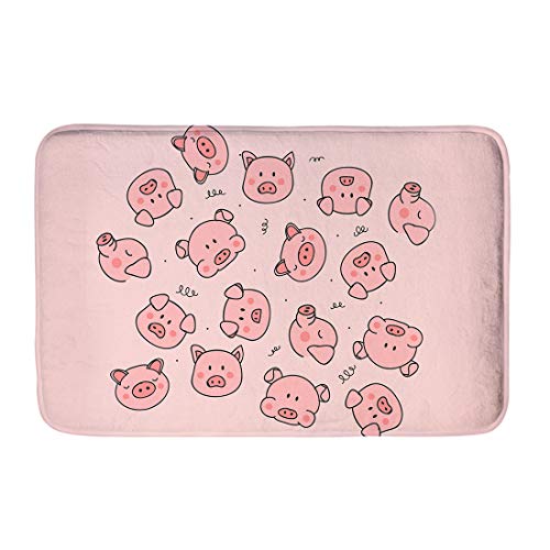 HUGS IDEA Lustige rosa Schweinchen Cartoon Tier Garten Teppiche Eingang Boden Fußmatte Weich Dicke Vorderseite Teppiche Front Willkommen Matten Home Decor HUGS IDEA Lustige rosa Schweinchen Cartoon Tier Garten Teppiche Eingang Boden Fußmatte Weich Dicke Vorderseite Teppiche Front Willkommen Matten Home Decor von HUGS IDEA