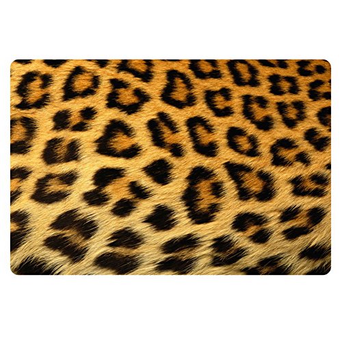 hugsidea Fashion Sexy Eingang Fußmatte Welcome nicht slilp Matte Modern brown leopard pattern von HUGS IDEA