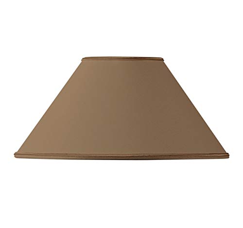 Lampenschirm in Retro-Form, Durchmesser 45 x 14 x 25 cm, Taupe von HUGUES RAMBERT