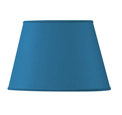 Lampenschirm oval, Ø 20 x 13,5 x 8,5 x 13,5 cm, Hellblau von HUGUES RAMBERT