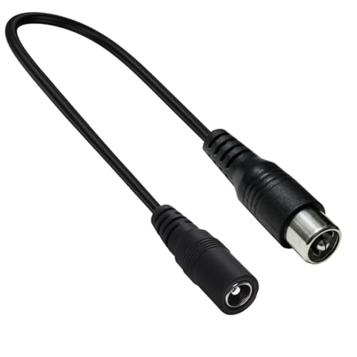 HUHANGGod DC 5521 auf RCA-Kabel, 5.5mm x 2.1mm Buchse auf Stecker Adapter, Verlängerungskabel für 12.6V 14.6V 48V 54.6v Li-Ionen Ladegerät Verlängerungskabel(RCA) von HUHANGGod