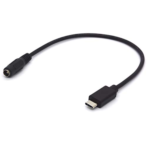 Tomost Typ C auf DC Kabelverlängerung – USB C auf 5,5 2,5 mm Power Jack Ladekabel für Apple New MacBook (Typ C Stecker auf DC-Buchse) von HUHANGGod