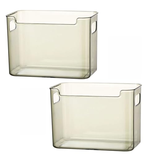 HUHJYUGE Transparente Aufbewahrungsbox für Kühlschranktür, Lebensmittelbehälter für Küche, Obst, Gemüse, Lebensmitte, Aufbewahrungsbox Küche Organizer (Green 17.8x10.3x12.5cm) von HUHJYUGE