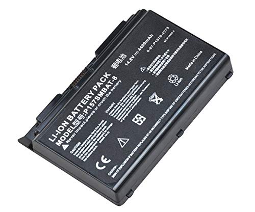 HUI-MATOOG Laptop Akku P157SMBAT-8 6-87-P157S-4272 für Clevo Terransforce P177 P157SM 14.8V 5200mAh von HUI-MATOOG