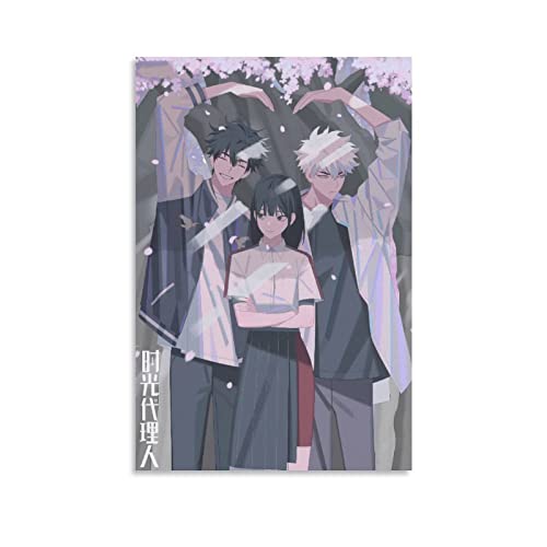 HUIBEI Link Click Poster Anime Shiguang Dailiren Poste (4) 30 x 45 cm, Geschenke auf Leinwand Gemälde Poster Wa von HUIBEI