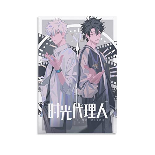 HUIBEI Link Click Poster Anime Shiguang Dailiren Poste (3) 20 x 30 cm, Geschenke auf Leinwand, Gemälde, Poster Wa von HUIBEI